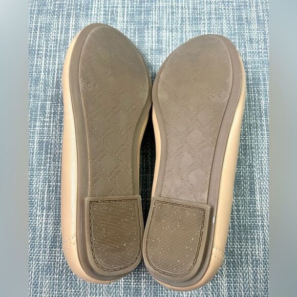 Vionic Carol Tan Leather Ballet Flats - Picture 9 of 10